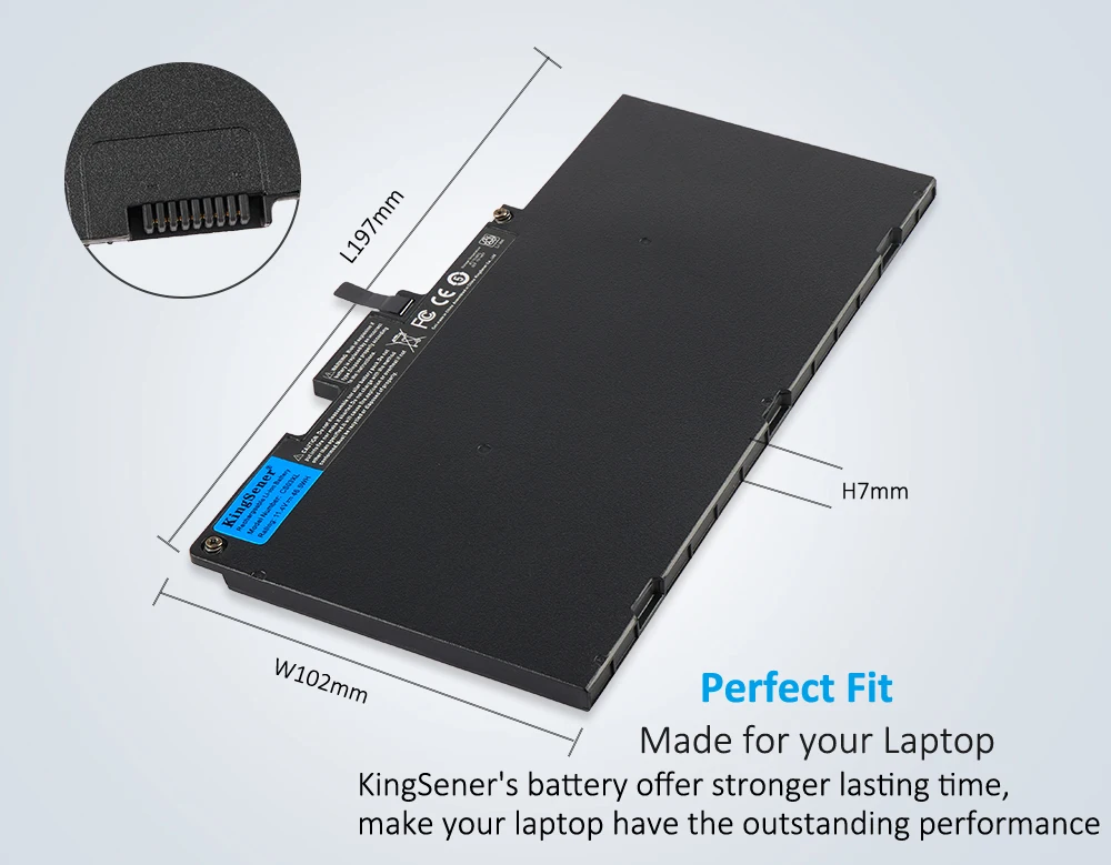 Bateria kingsener cs03xl para hp elitebook 840