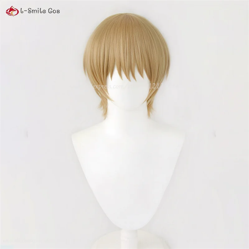 Okita Sougo Cosplay Perücke 70cm/32cm Light Linen Brown, hitzebeständig, Synthetik 14 Okita Sougo Cosplay Perücke 70cm/32cm Light Linen Brown, hitzebeständig, Synthetik 3