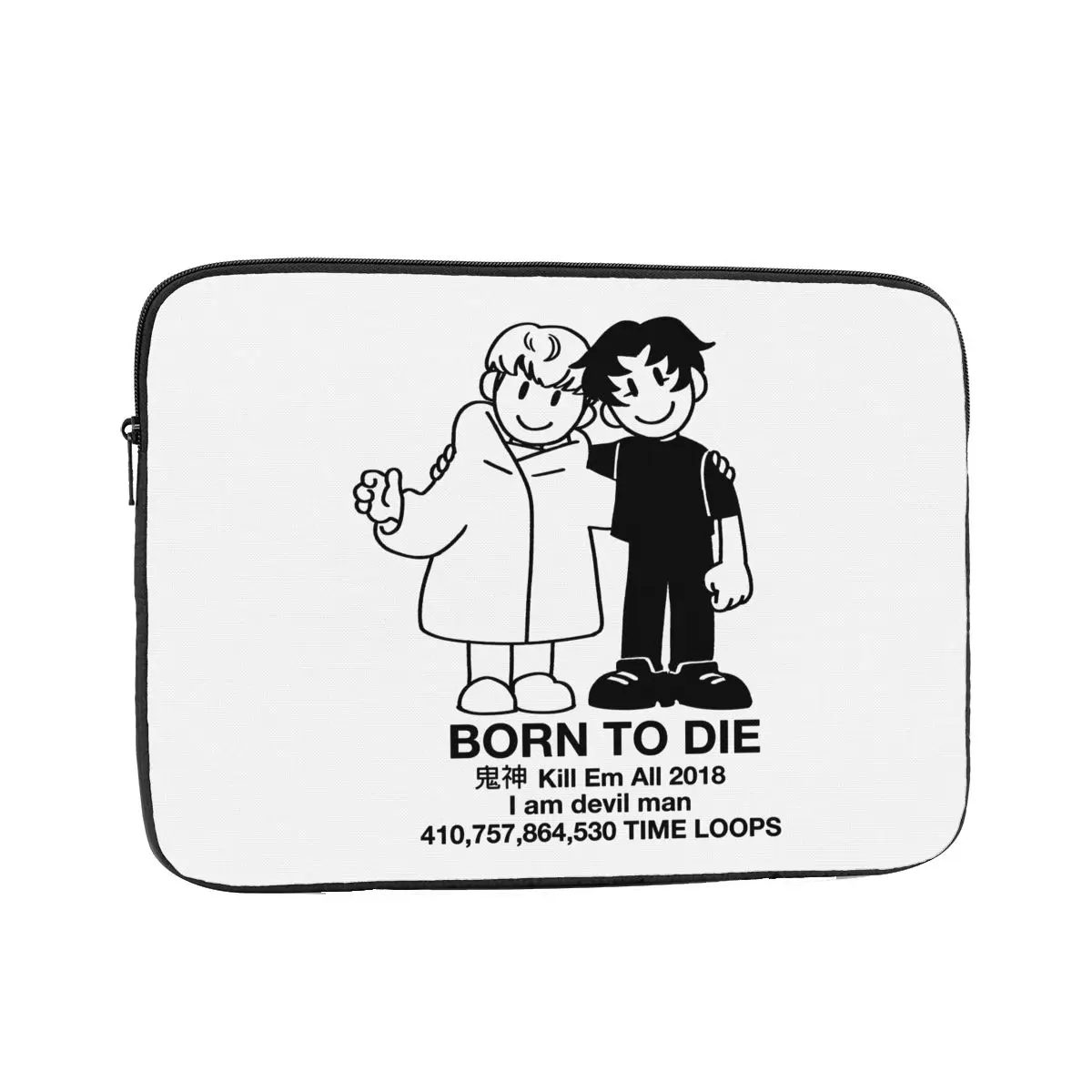 Shockproof Case 12 13 15 17 Inch Men Women I Am Devilman Crybaby Laptop Liner Sleeve Notebook Bag Case