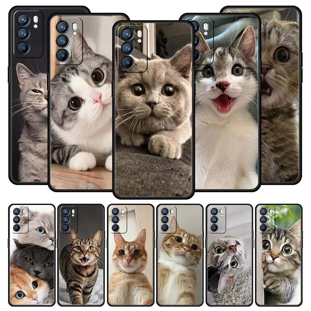 Kawaii Love Cat Phone Case Cover