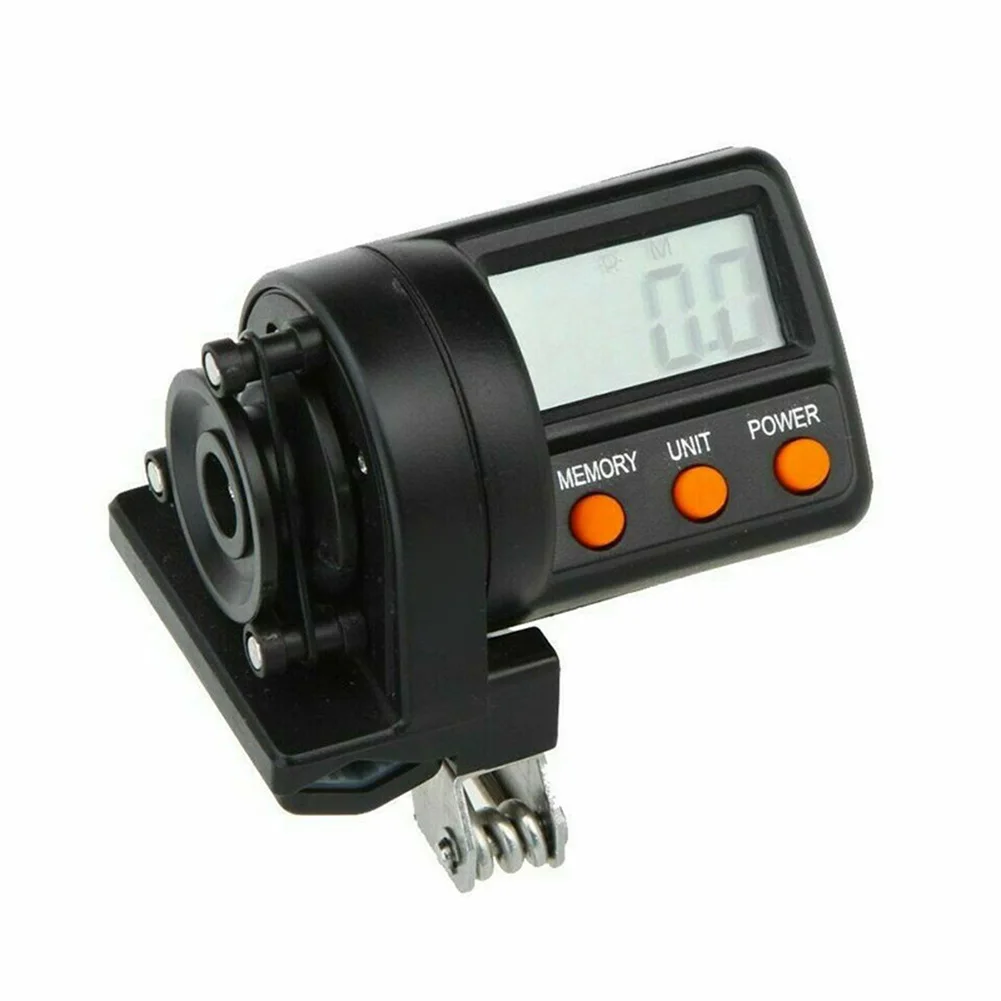 

Fishing Line Counter Digital Clip-on Deepth Gauge with LED Digital Display Maximum Measurement Length 999.9M Durable