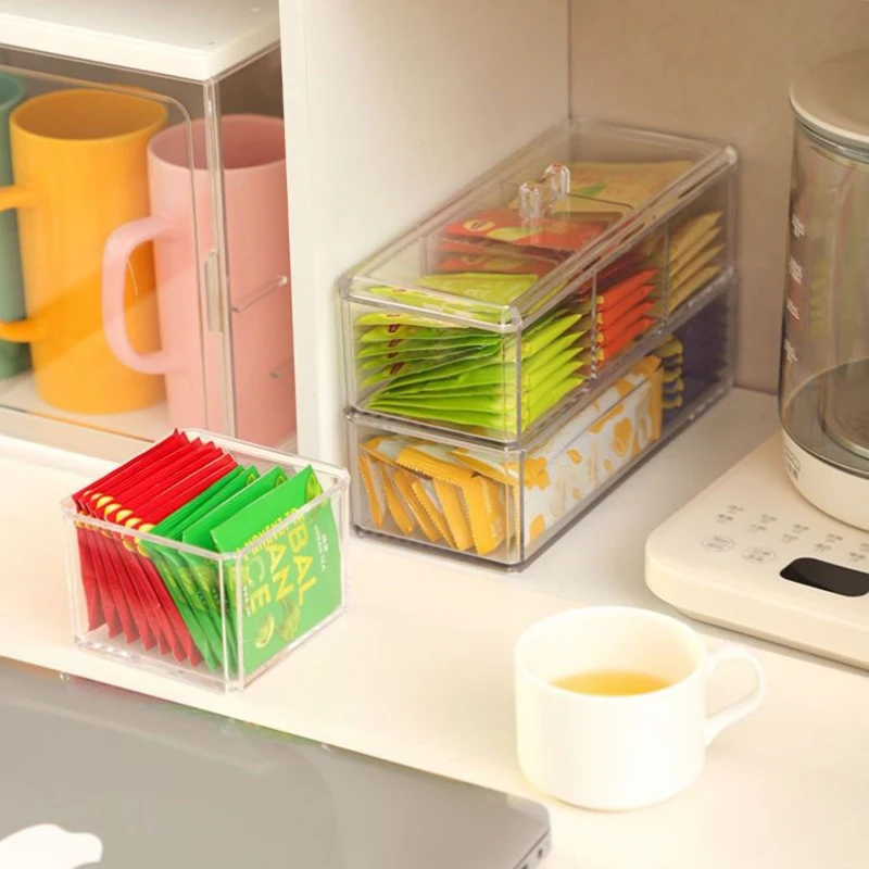 Tea Bag Storage Box Drawer 3