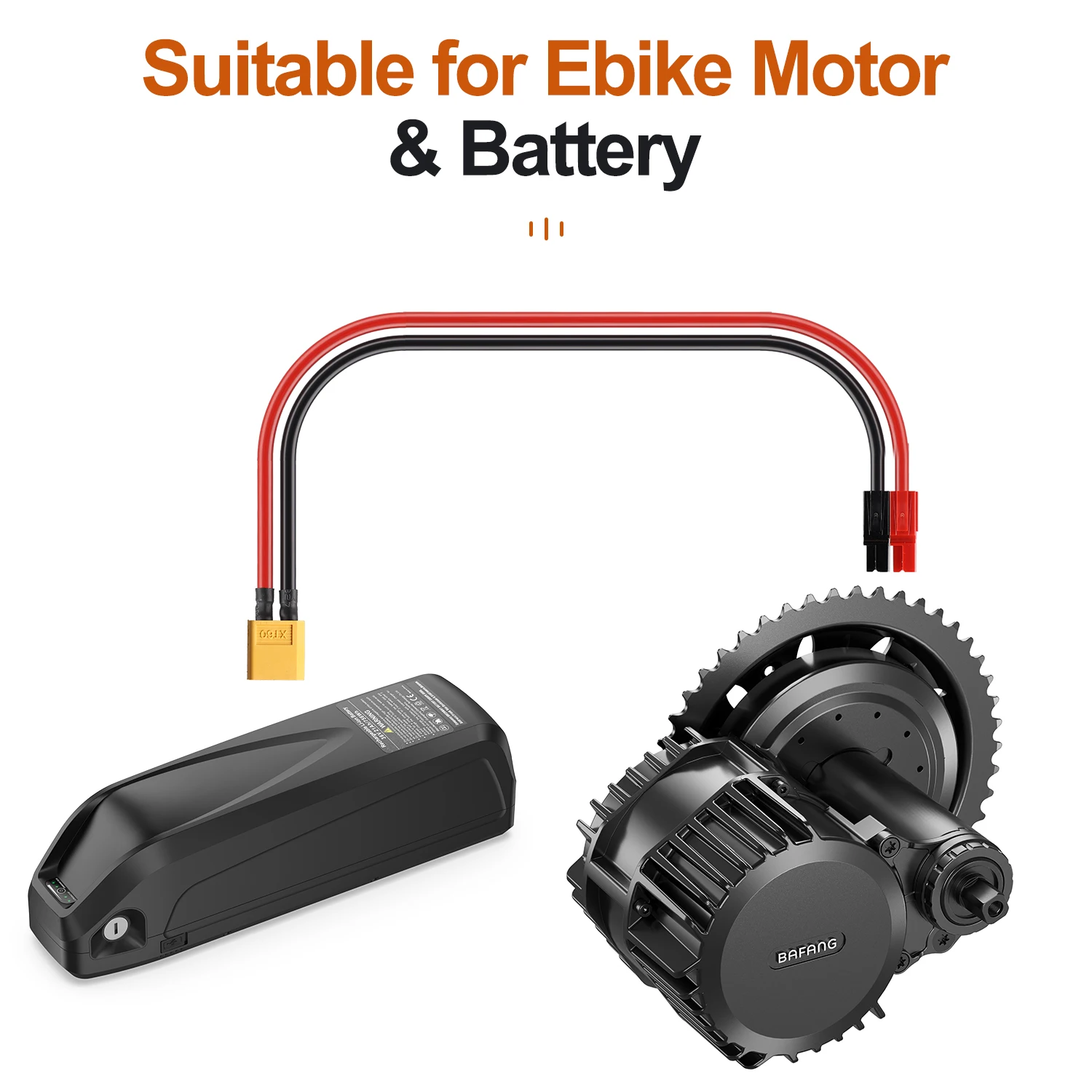 BAFANG ̵ ̺ ýۿ Ebike  ͸  ̺, XT60 - Anderson  Ŀ, M615 BBSHD 1000W ø