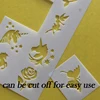 Stencils for Body Painting Face Art Halloween Birthday Party DIY Makeup Stamps Temporary Tattoos Reusable Stencils Plastics 6