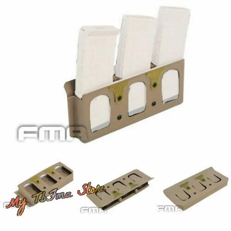 Nuovo Fma Tb359 Kangaroo Mag Insert Pouch (Dark Earth) Per Lbt-6094 Plate Carrier