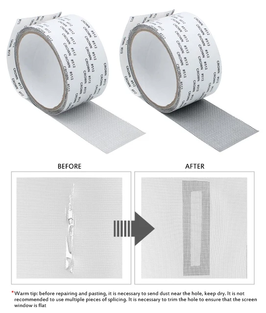 Moustiquaire anti-mouche pour écran de fenêtre, maille adhésive, moustiquaire, insectes volants, rideaux pour fenêtre de cuisine, outil de protection pour la maison 6