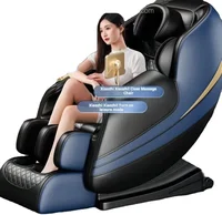 C83 PU Leather Single Future High Quality Back and Leg Massage Chairs Sl Track 4d Full Body Waist with Timing Control 1