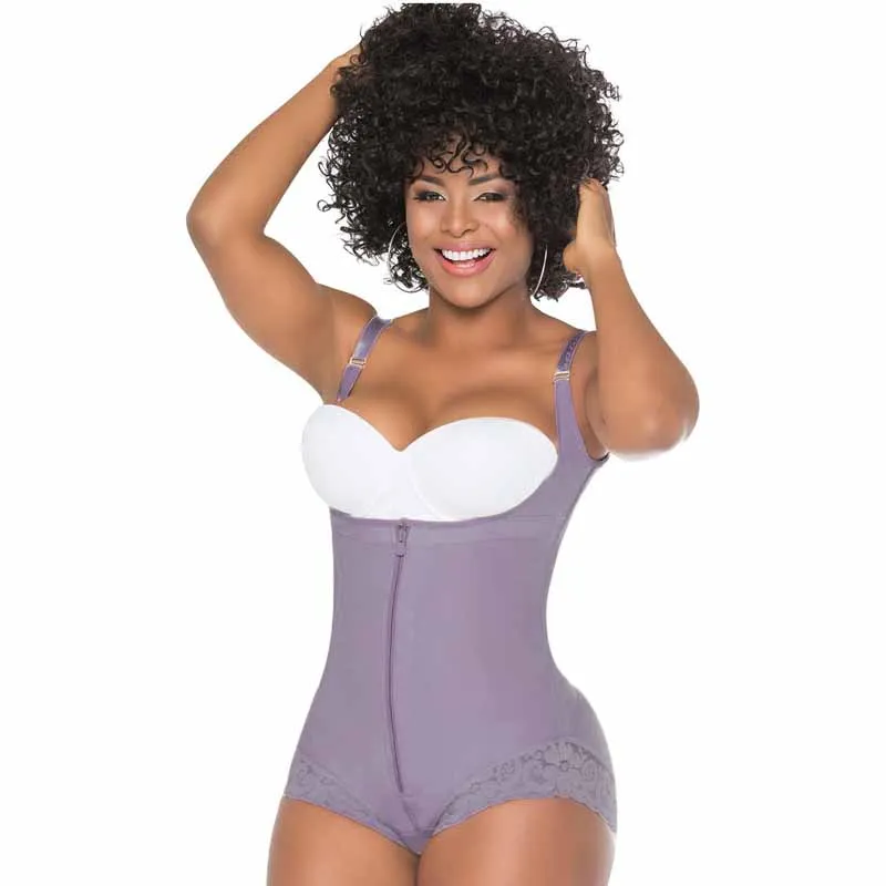 

Shapewear For Women Tummy Control Fajas Colombianas Body Shaper Zipper Open Trainer ​Slimming Bust Bodysuit