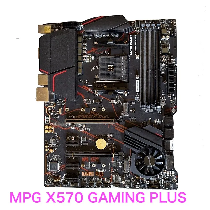 Adatto Per Scheda Madre Msi Mpg X570 Gaming Plus Socket Am4 Ddr4 Atx Mainboard 100% Testato Ok Completamente Funzionante