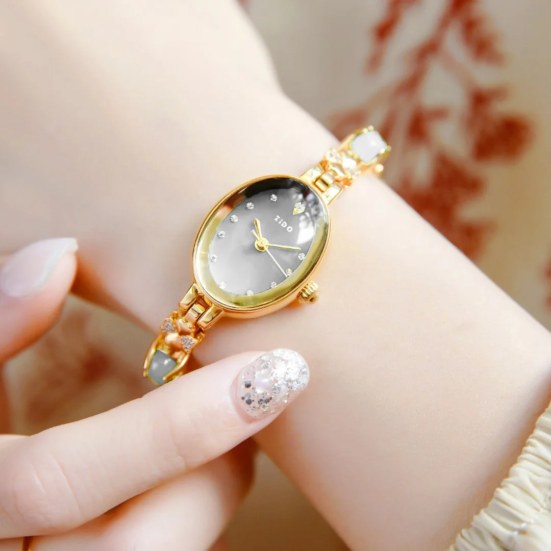 Roman Women's Luxury Quartz Watches Girl Gold Alloy Strap 2025 Luxury Ladies Wristwatches Qualities Female Clock