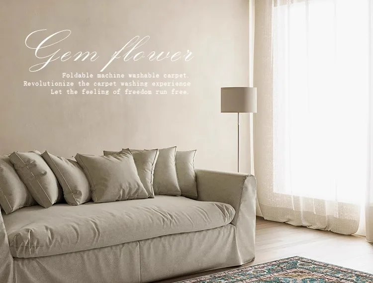 Retro Persian Type Rug Bohemian Living Room Decorative Carpet Comfortable Soft Bedroom Rug Non Slip Machine Washable Carpets 양탄자