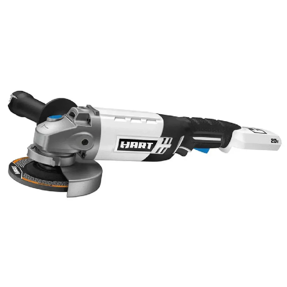 Portable 20V Angle Grinder 3-Position Handle Tool-Free Guard Adjustments