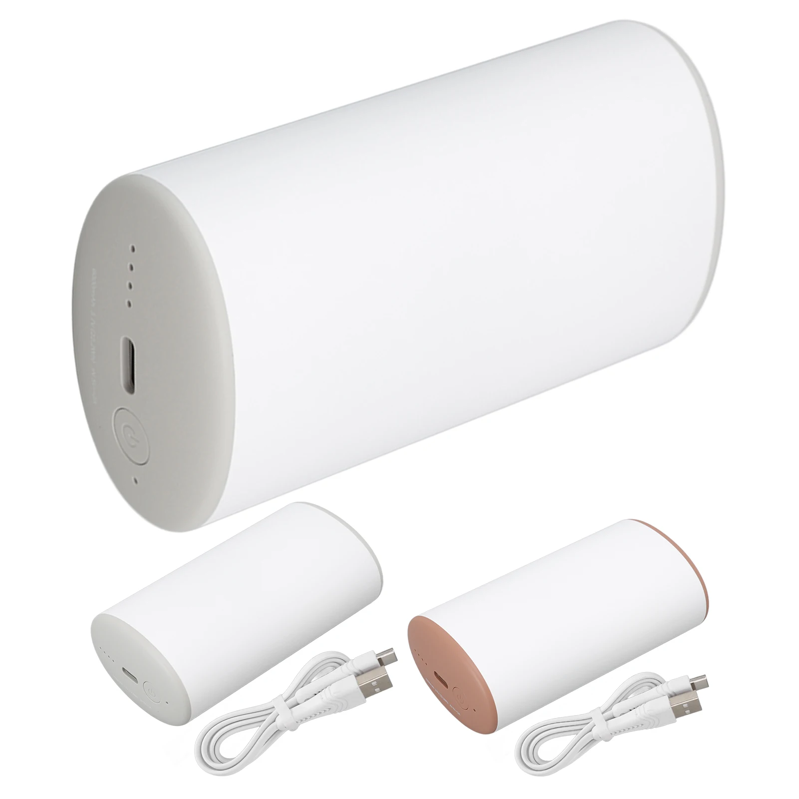 Pocket Heater Hand Warmer 6000mAh USB Charging Double Sided Heating 5V  Battery Indicator Light with Power Cord for Outdoor - AliExpress