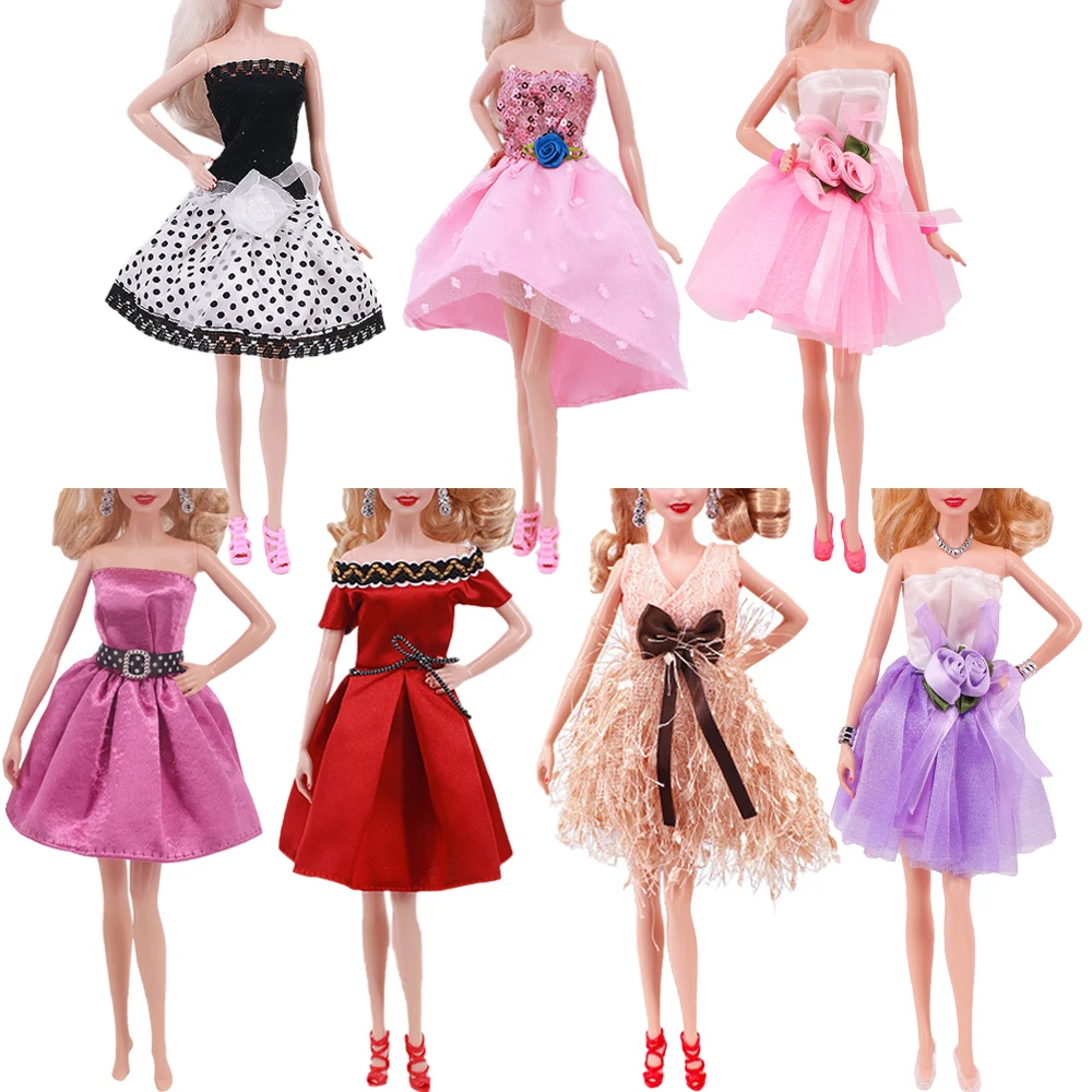 Barbies-Roupas-de-Boneca-para-Menina-Saias-Arco-Vestido-de-Princesa ...