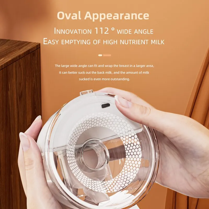 Wearable Electric Breast Pump Silent Milk Collection Hand Free Automatic Intelligent Breast Pump electric breast pump