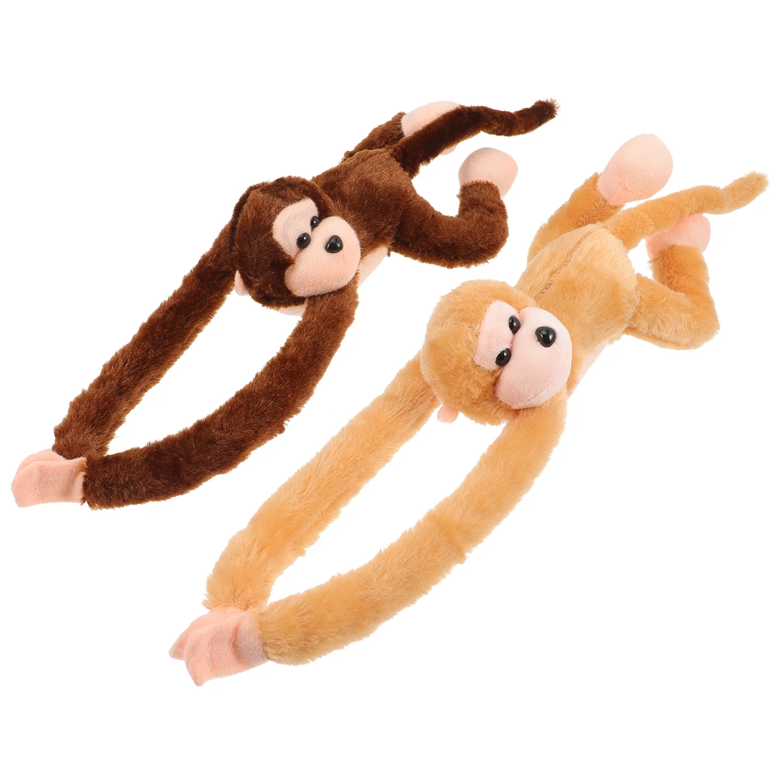 55cm Long Arm Tail Plush Monkey Children’s Toys Stuffed Animal Hanging Curtain Pendant For Kids Birthday Gift highland cattle shower curtain farmhouse animal wooden fence texas cattle western rustic polyester fabric curtain bathroom decor