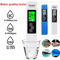 3 in 1 PH Tester Water  PH Meter TDS EC Temperature Meter Digital LCD Water Testing Pen Purity Water Quality Monitor Testing Pen 1