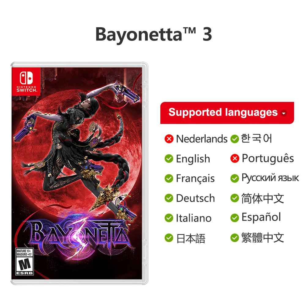 Preços baixos em Nintendo jogos de vídeo Região LIVRE Interruptores  Bayonetta