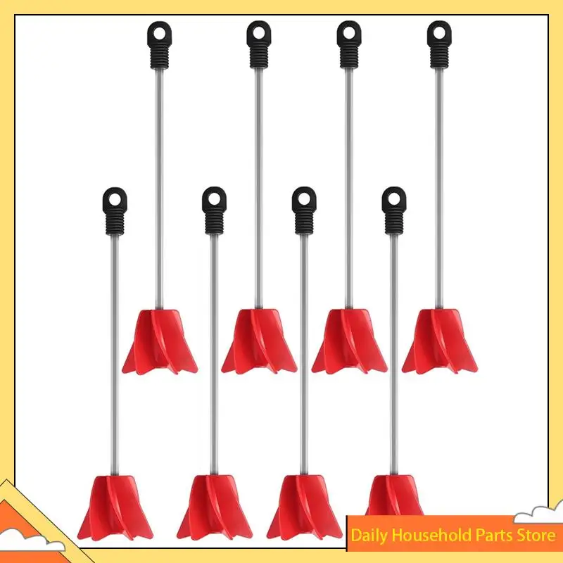 8 Pcs Paint Stirrer For Drill, Drill Mixer Attachment, Epoxy Mixer, Helix Drill Paint Mixer For Most Drills HOT!