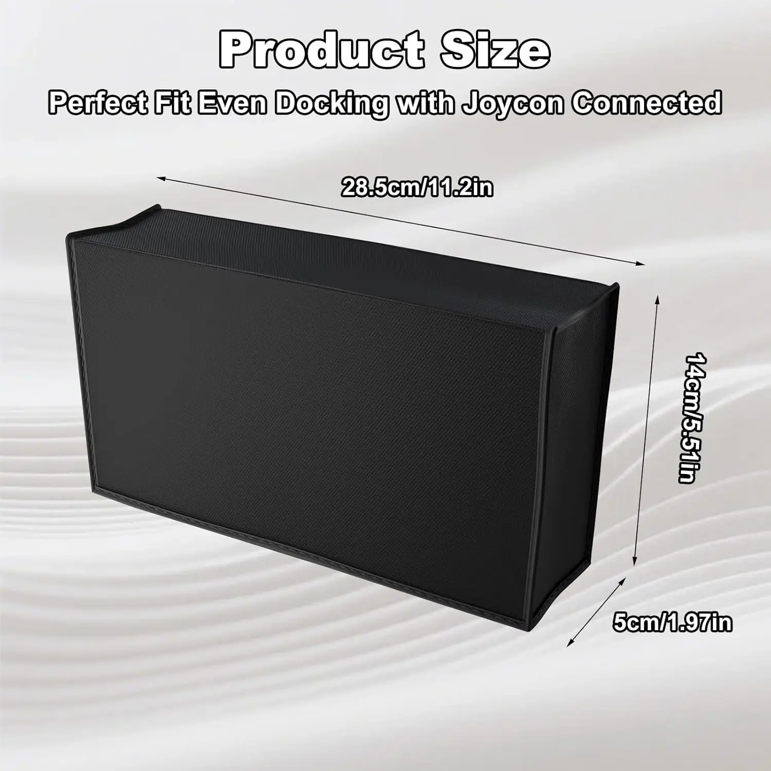 Dust Cover for Switch 2, Anti-Scratch Protective Dock & Console Cover, Full-Body Shield and Prevents Dust, Scratches & Spills - 2