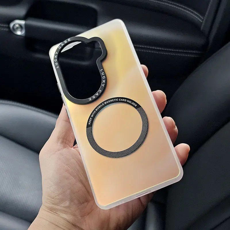 Sleek Magnetic Protective Hard Case - Laser Slim Design