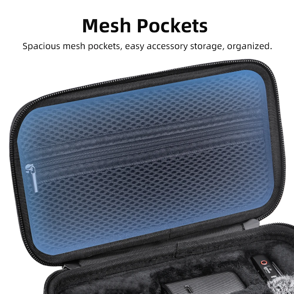 BRDRC Pocket 3 Carrying Case Handheld Gimbal Accessories Bag for DJI Osmo Pocket 3 Outdoors Travel Handbag Portable Storage Bag 5