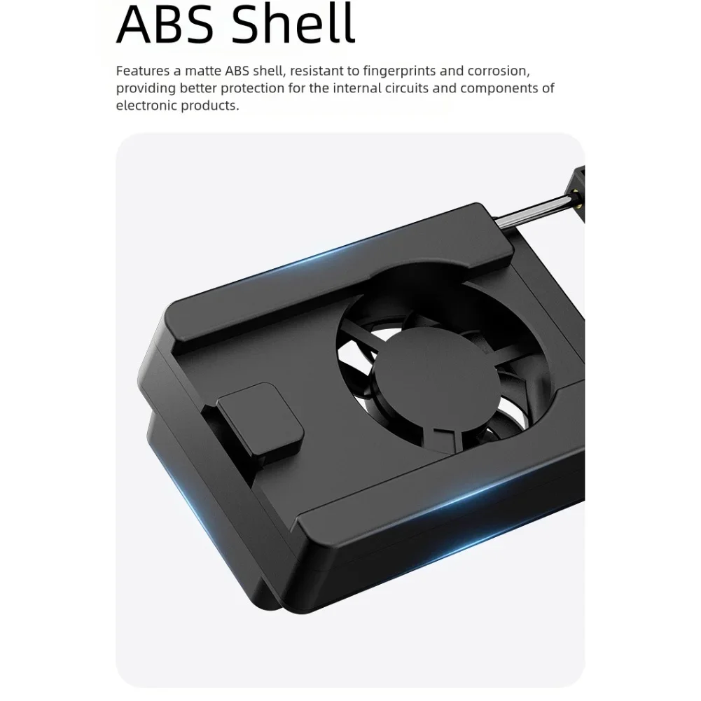 Camera Cooler Camera Cooling Fan With Flexible Mount Rechargeable External Cooling System For DSLR Radiator