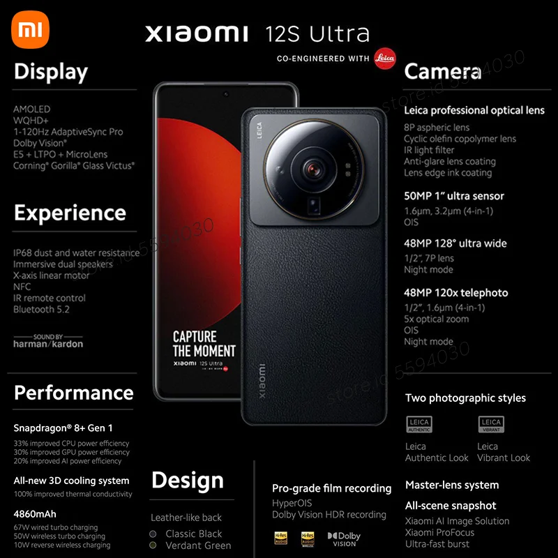 Celular Xiaomi 12s