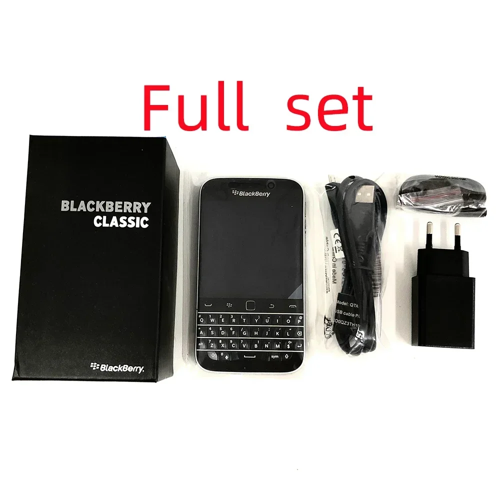 Original BlackBerry Q20 Classic 4G LTE Mobile Cell Phone 8MP WIFI 16G ROM BlackBerryOS QWERTY Smartphone.Only Version 100-4 6