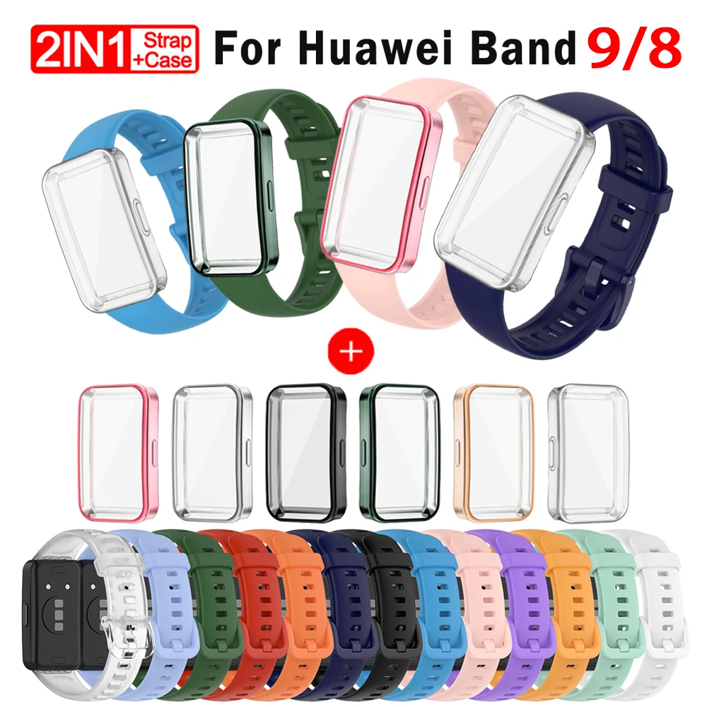 Soft Silicone Strap Case for Huawei Band Accessories