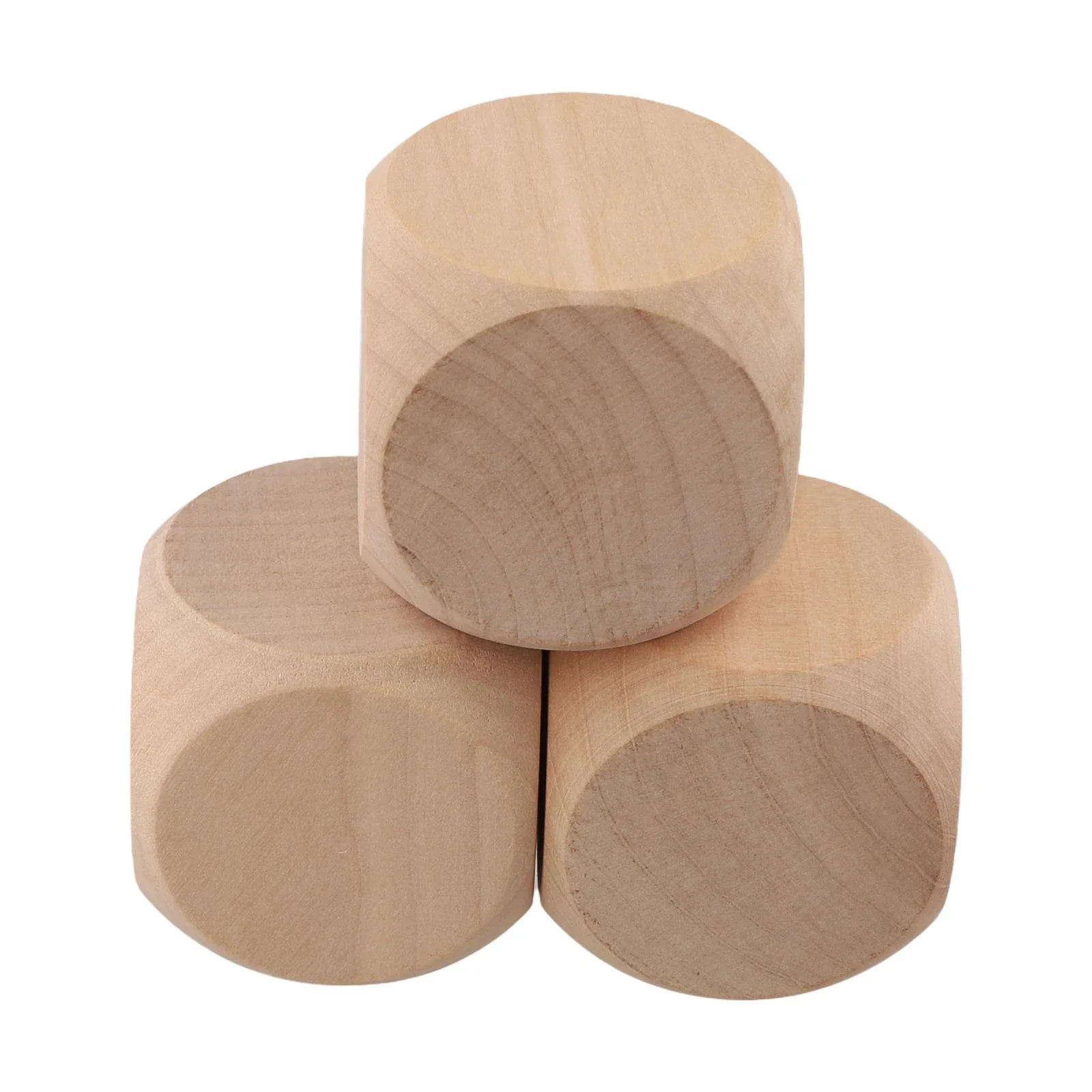 40 40 40mm Blank Wooden Dice Craft Printing Dice Screen Printing Various Size Versatile Use Endless Possibilities