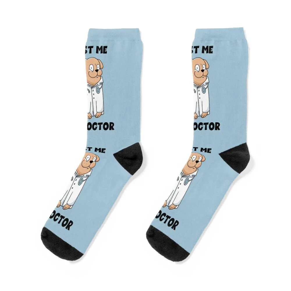 Trust me I'm a dogtor Socks non-slip soccer stockings short socks Designer Man Socks Women's