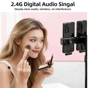 Wireless Mini Microphone AI Noise Cancellation - 48kHz/24bit Studio Sound, 35Hours Battery, USB-C Lapel Lavalier Mic for iPhone, Android, Computer, Content Creators, YouTube, Streaming & Interviews 8
