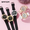 SANDA 6062 Luxury New Ms. LED Digital Sport Watch Fashion Casual Women Girl Military 50M Waterproof Quartz Ms. Wristwatches 3