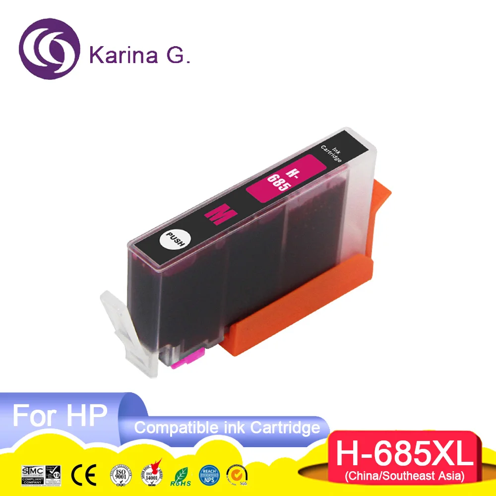 Ink Cartridge For 655 655xl H-655 Compatible For Deskjet Ink Advantage 3525 46