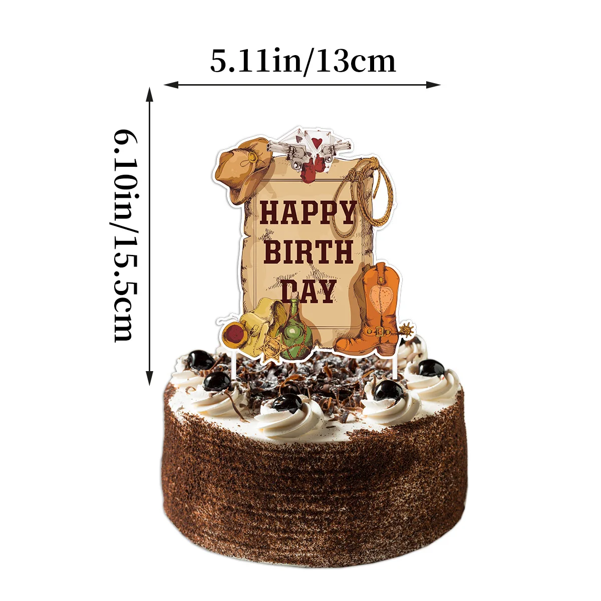 Décoration De Gâteau D'anniversaire En Forme De Chapeau De Cowgirl Rose  Avec Bottes Occidentales Pour, image size:1200x1200