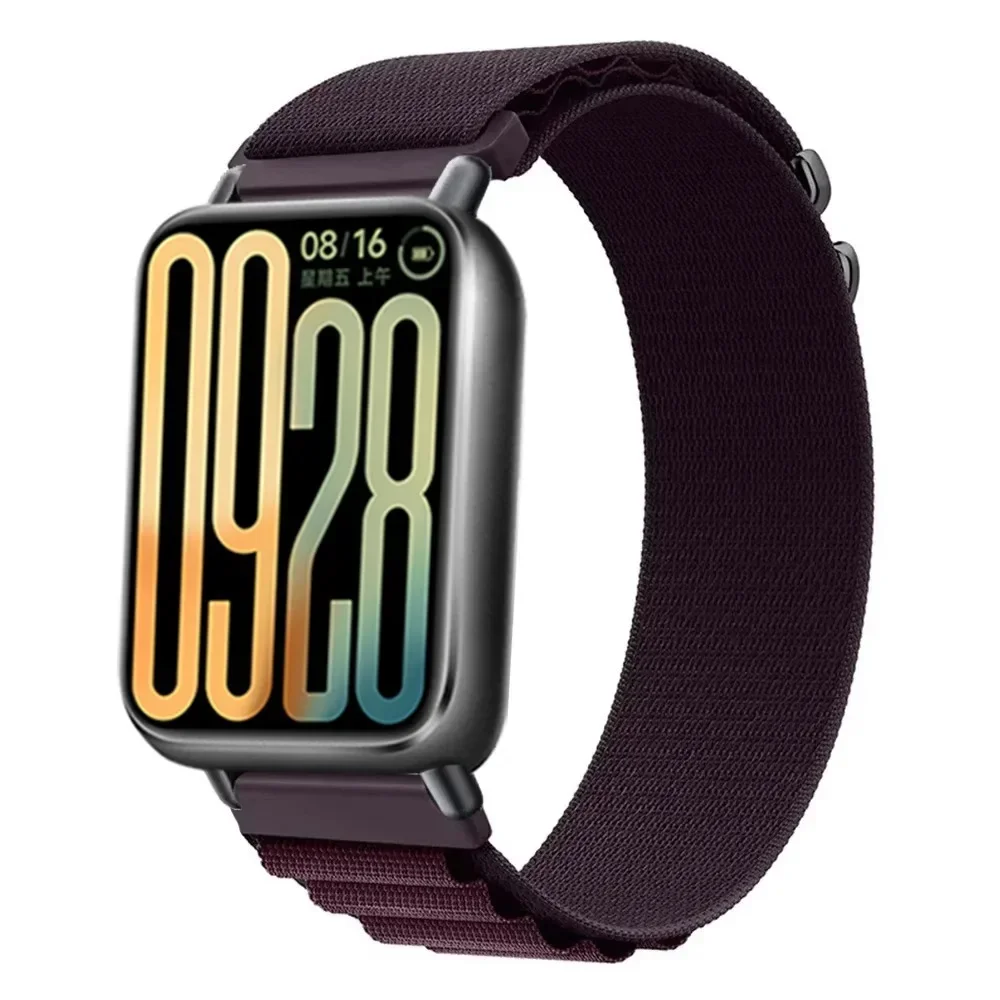 Premium Alpine Loop Nylon Strap - Adjustable Bracelet for Smartwatches and Fitness Trackers
