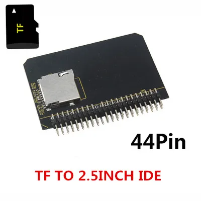 Micro sd-IDE TF 44Pin 2.5in адаптер для жесткого диска карта TF для IDE 44Pin разъем для ноутбука