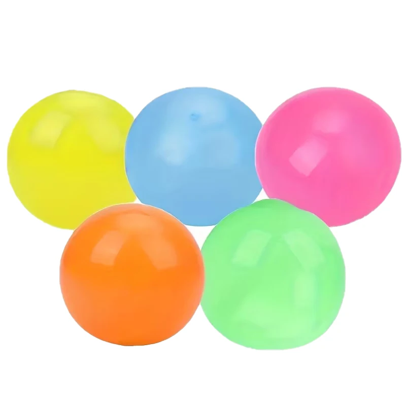 Im Dunkeln leuchtende, klebrige Deckenbälle, 5/10 Stück, klebrige leuchtende Bälle, Zappelspielzeug, Stressabbau, sensorisches Spielzeug, Wand- und Deckendekoration – Detail 16