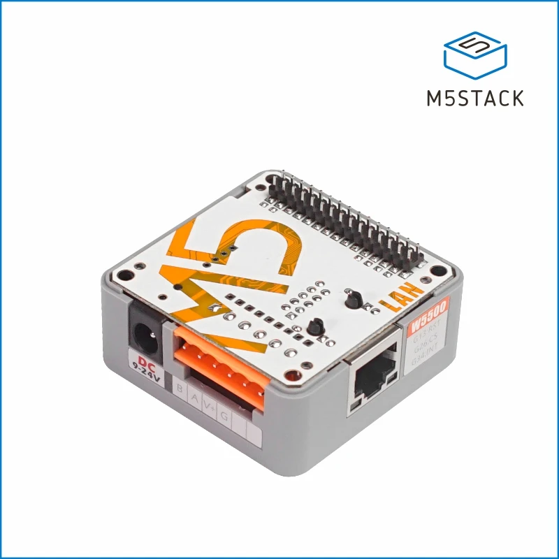 Módulo M5stack-official Lan com Poe V12 W5500