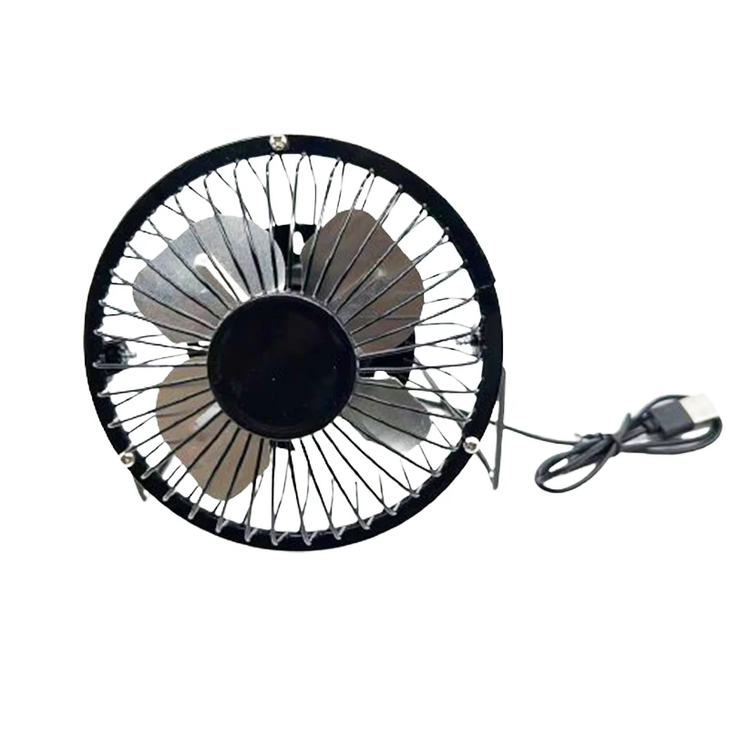 Portable Usb Desk Fan 360 Degree Rotatable Cooling Fan Silent_voghion.com