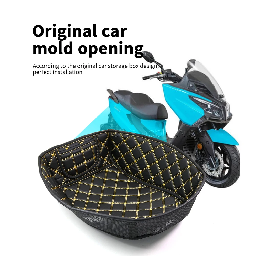 Motorcycle Storage Box Liner Luggage Tank Cover Seat Bucket Pad For KYMCO CT250 CT300 CT 250 300