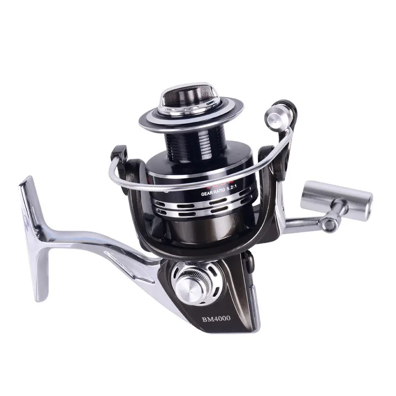 

Debao Wholesale BM Full Metal Folding Rocker Arm One-Way No Gap Structure Fishing Wheel Fishing Rod Spinning Wheel