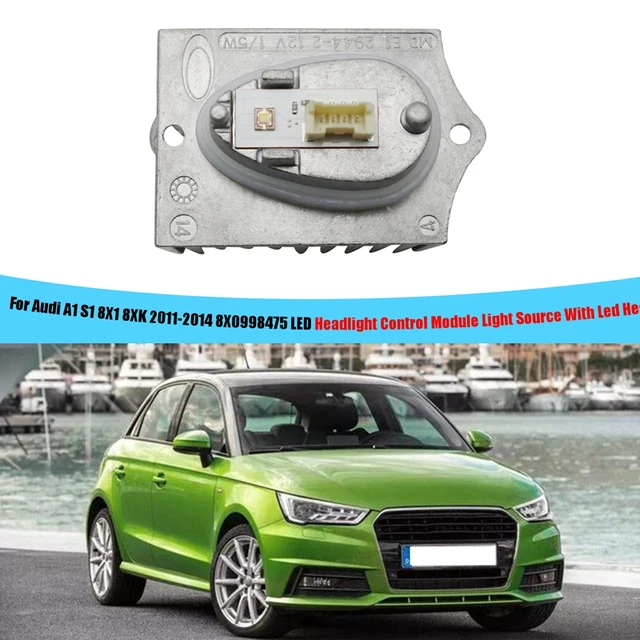 OEM New LED Module for Audi A1 S1 Headlight Control Unit 8X0998475 With  Heat Sink for