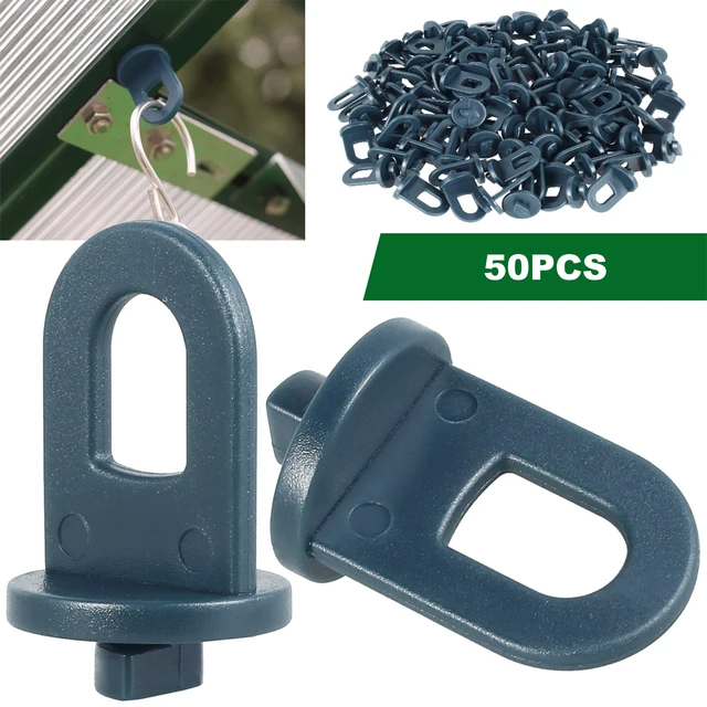 50Db Üvegházhatású Függő Horgok Rögzített Csat Horog Növényi Oltó Klip Bilincs Állvány Szőlő Klipek - Image 4