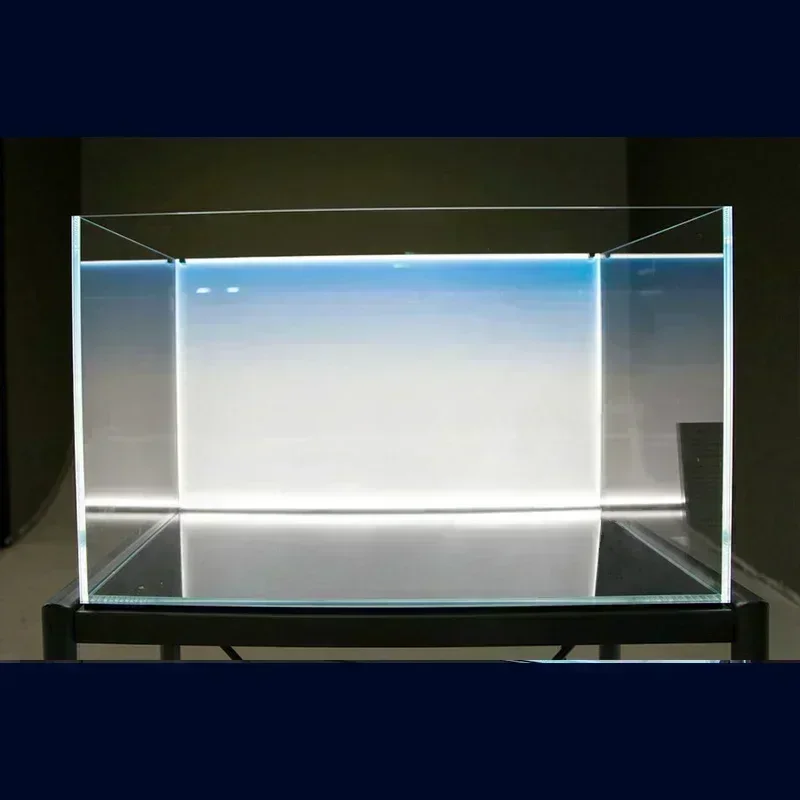 YZY Large LED Panel Light Fish Tank Colorful RGB Led Panel Light Fishbowl Acrylic Aquarium Fish Tank