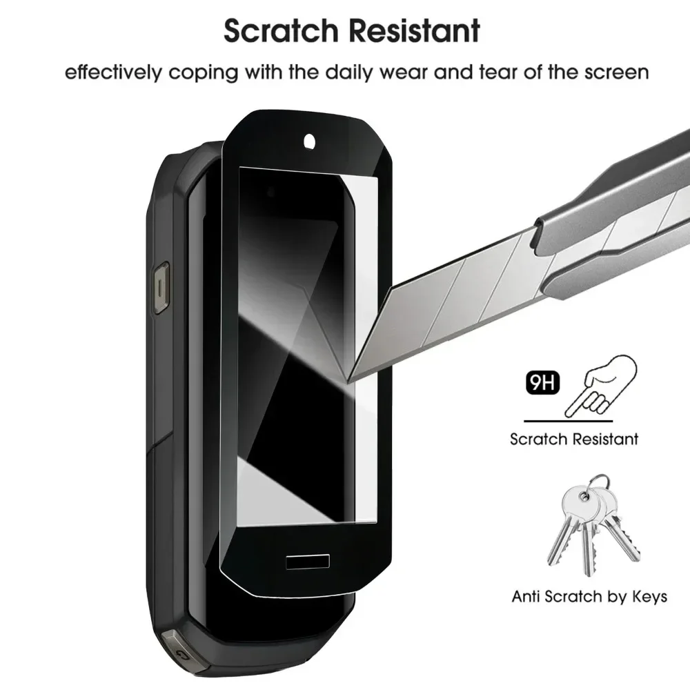 Garmin Edge 1050 Tempered Glass Screen Protector - 3D Curved Anti-Scratch Film