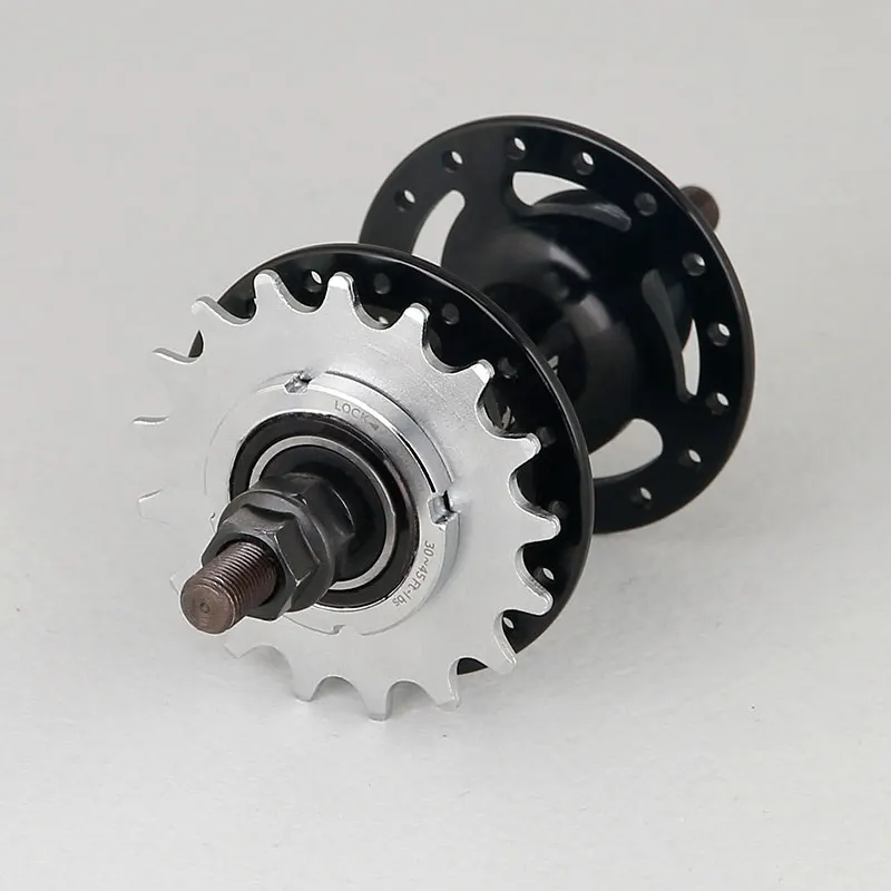 fixed cog on freewheel hub