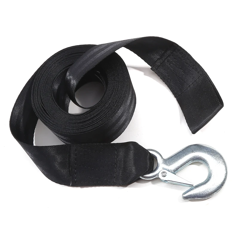 Boat Trailer Winch Strap Car Towing Rope Outdoor Emergency Trolley Rope Auto Pontoon Fishing Boat car tow cable,car towing rope,winch rope set,winch rope