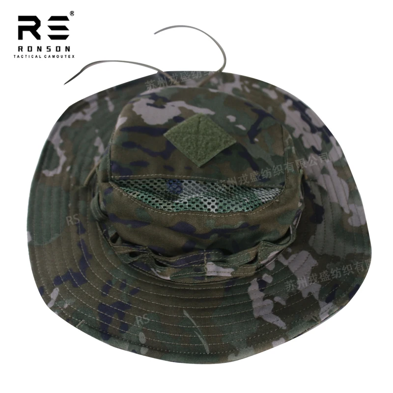 Tactical Penney Cap Round edge IR anti-infrared Summer Breathable Mesh Cloth Sunshade cap